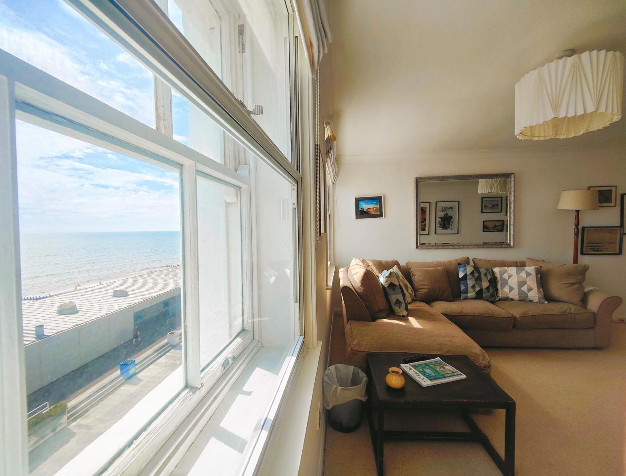 Apartamento Stunning Seafront Flat,St Leonards Exterior foto